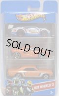 2013 HOT WHEELS 3 【'SUPER BLITZEN/LOTUS M250/'67 CHEVELLE SS 396(EX)】　