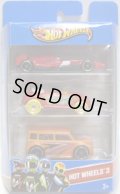 2013 HOT WHEELS 3 【F1 RACER/VW BEETLE/SCION xB(EX)】　