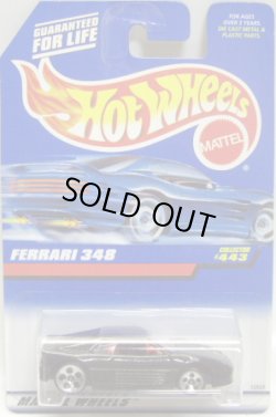 画像1: 【FERRARI 348】　BLACK/5H (98 BLUE CAR CARD)