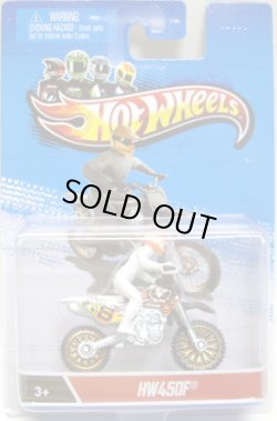 画像1: 2013 MOTOR CYCLES 【HW 450F】 WHITE　(2013 CARD)