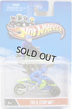 画像1: 2013 MOTOR CYCLES 【TRI & STOP ME】 LT.GREEN　(2013 CARD)