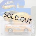 【(FAST & FURIOUS) TOYOTA SUPRA】 ORANGE/5SP  (インターナショナル・ショートカード）
