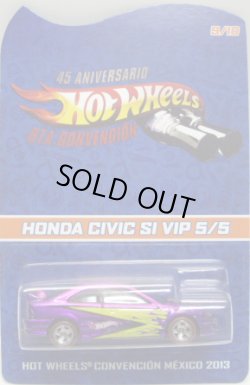 画像1: 2013 MEXICO CONVENTION 【HONDA CIVIC SI 】  PINK-PURPLE/RR (10個限定 VIP EDITION）CODE-3です。