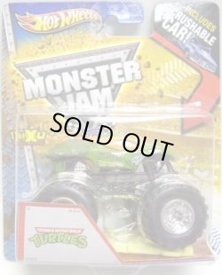 画像1: 2013 MONSTER JAM included CRUCHABLE CAR! 【TEENAGE MUTANT NINJA TURTLES】 GREEN