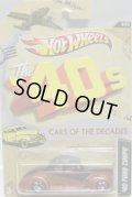 2012 WALMART EXCLUSIVE "CARS OF THE DECADES" 【'40 FORD COUPE】 BROWN-BLACK/5SP