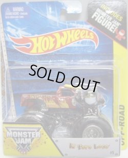 画像1: 2014 MONSTER JAM included MONSTER JAM FIGURE! 【EL TOLO LOCO 】 DK.RED