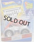 2013 MONSTER JAM - SPECIAL HOLIDAY EDITION! 【CRUSHSTATION】 FLAT RED