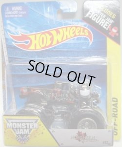 画像1: 2014 MONSTER JAM included MONSTER JAM FIGURE! 【NORTHERN NIGHTMARE】 BLACK