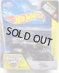 2014 MONSTER JAM included MONSTER JAM FIGURE! 【MOHAWK WARRIOR】 BLACK (TRACK ACE TIRES)