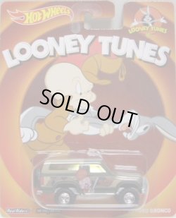 画像1: 2014 POP CULTURE - LOONEY TUNES 【'85 FORD BRONCO】 FLAT OLIVE/RR (ELMER FUDD)