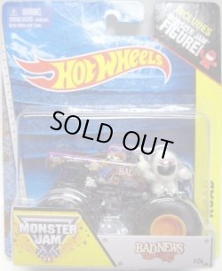 画像1: 2014 MONSTER JAM included MONSTER JAM FIGURE! 【BAD NEWS TRAVELS FAST】 PURPLE 