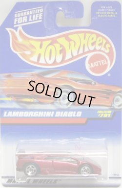 画像1: 【LAMBORGHINI DIABLO】 RED/5SP