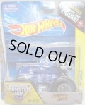 2014 MONSTER JAM included MONSTER JAM FIGURE! 【JURASSIC ATTACK】 BLUE (EDGE GLOW/ROLL CAGE)