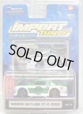 2005 MUSCLE MACHINES - IMPORT TUNER 【NISSAN SKYLINE GT-R 2000】 WHITE-GREEN