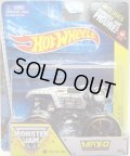 2014 MONSTER JAM included MONSTER JAM FIGURE! 【MAX-D】 SILVER (TRACK ACE TIRES)