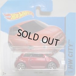 画像1: 【FIAT 500】　MET.RED/5Y (NEW CAST) (インターナショナル・ショートカード) 