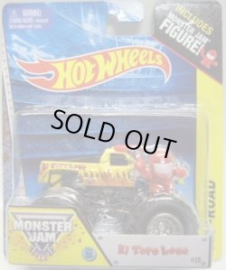 画像1: 2014 MONSTER JAM included MONSTER JAM FIGURE! 【EL TORO LOCO】 YELLOW (2014 NEW LOOK!)