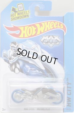 画像1: 【MAX STEEL MOTORCYCLES】　BLACK-BLUE