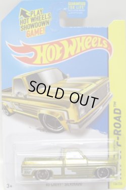 画像1: 2014 SUPER TREASURE HUNTS 【'83 CHEVY SILVERADO】　SPEC.YELLOW/RR