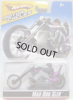 画像1: 2009 MOTOR CYCLES 【MAD DOG SLED】　BLACK-PURPLE