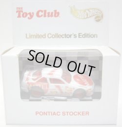 画像1: 1995 TOY CLUB (マテル直営店）EXCLUSIVE 【PONTIAC STOCKER】 WHITE/PC5 (MATTEL TAMPO)