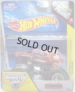 画像1: 2014 MONSTER JAM included MONSTER JAM FIGURE! 【WESTERN RENEGADE】 RED