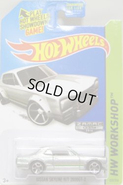 画像1: 【NISSAN SKYLINE H/T 2000GT-X(ハコスカ）】　ZAMAC/MC5 (WALMART EXCLUSIVE)