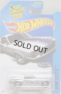 画像1: 【'67 CUSTOM MUSTANG】　ZAMAC/5SP (WALMART EXCLUSIVE)