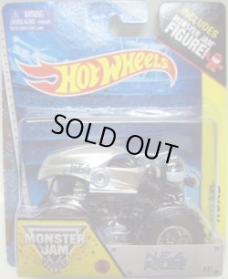 画像1: 2014 MONSTER JAM included MONSTER JAM FIGURE! 【N.E.A. POLICE】 SILVER (2014 NEW TRUCK!)