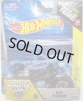 2014 MONSTER JAM included MONSTER JAM FIGURE! 【BLUE THUNDER】 LT.BLUE (2014 NEW LOOK!)