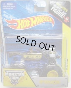 画像1: 2014 MONSTER JAM included MONSTER JAM FIGURE! 【AFTERSHOCK】 BLACK