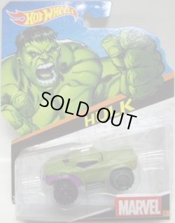 画像1: 2014 HW MARVEL 【HULK】　GREEN/OR6SP