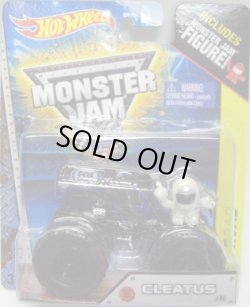 画像1: 2014 MONSTER JAM included MONSTER JAM FIGURE! 【CLEATUS】 BLACK (2014 NEW TRUCK!)