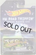 2014 WALMART EXCLUSIVE - HW ROAD TRIPPIN' 【HIWAY HAULER 2】 NAVY-LT.GREEN/5SP
