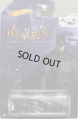 画像1: 2014 WALMART EXCLUSIVE  75 YEARS OF BATMAN 【BATMAN : ARKHAM ASYLUM BATMOBILE】 FLAT BLACK/5SP