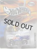 2001 HOT WHEELS RACING TAIL GUNNER SERIES 【#10 VALVOLINE】 WHITE-BLUE/ORSB