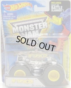 画像1: 2015 MONSTER JAM includes SNAP-ON BATTLE SLAMMER! 【AFTERSHOCK】 CLEAR BLACK (X-RAY BODY)