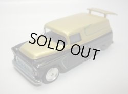 画像1: LOOSE - 2011 GARAGE 30CAR SET (バラシ） 【'55 CHEVY PANEL】　GOLD-BLACK/RR