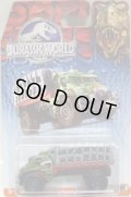 2015 MATCHBOX "JURASSIC WORLD" 【MAULER HAULER】 OLIVE-RED (NEW CAST)