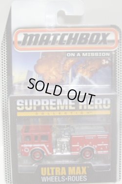 画像1: 2015 MATCHBOX "SUPREME HERO" 【PIERCE DASH】 RED