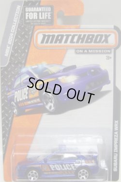 画像1: 2014 【SUBARU IMPREZA WRX】 BLUE (2015CARD)