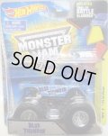 2015 MONSTER JAM includes SNAP-ON BATTLE SLAMMER! 【BLUE THUNDER】 LT.BLUE