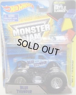 画像1: 2015 MONSTER JAM includes SNAP-ON BATTLE SLAMMER! 【BLUE THUNDER】 LT.BLUE