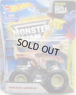 画像1: 2015 MONSTER JAM includes SNAP-ON BATTLE SLAMMER! 【MEGA WREX】 BROWN