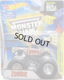 画像1: 2015 MONSTER JAM includes SNAP-ON BATTLE SLAMMER! 【ZOMBIE】 WHITE