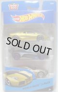 2015 HOT WHEELS 3PACK 【WORLD RACE】 Lamborghini Reventon/Mazda Furai/Aston Martin One-77