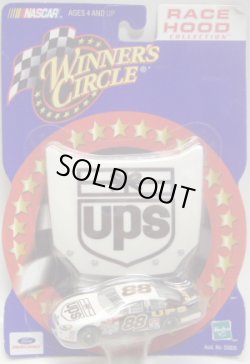 画像1: 2002 ACTION - NASCAR WINNER'S CIRCLE 【"#88 UPS" FORD TAURUS】　WHITE-BROWN (with 1/24 RACE HOOD)