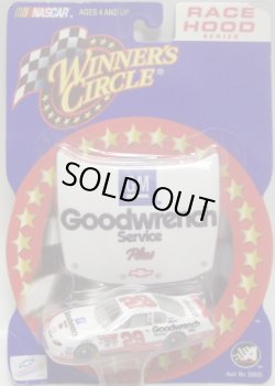 画像1: 2002 ACTION - NASCAR WINNER'S CIRCLE 【"#29 GM GOODWRENCH" CHEVY MONTE CARLO】 WHITE (with 1/24 RACE HOOD)