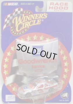 画像1: 2002 ACTION - NASCAR WINNER'S CIRCLE 【"#3 GM GOODWRENCH" CHEVY MONTE CARLO】 SILVER (with 1/24 RACE HOOD)