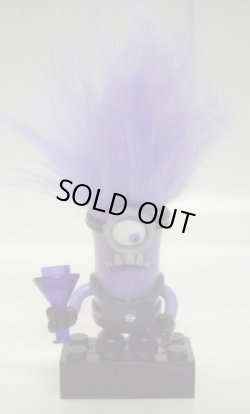 画像1: MEGA BLOKS - DESPICABLE ME 2 (怪盗グルーのミニオン危機一発) 【MINION ミニフィグ1】　PURPLE